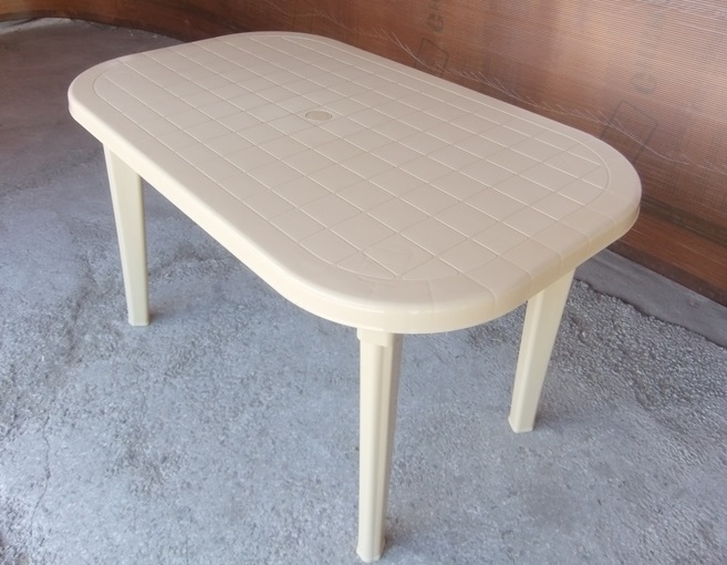 Стол Пластиковый овальный Новара 1400х800 мм стол пластиковый овальный новара 1400х800 мм