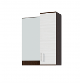 полка с зеркалом ника