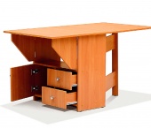 стол-тумба с ящиками и дверкой