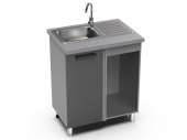 шкаф нижний мойка угловой 900 либерти ум2