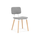 деревянный стул klint gray / wood