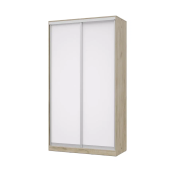 шкаф-купе роланд р131 серый дуб/белый