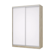 шкаф-купе роланд р171 серый дуб/белый