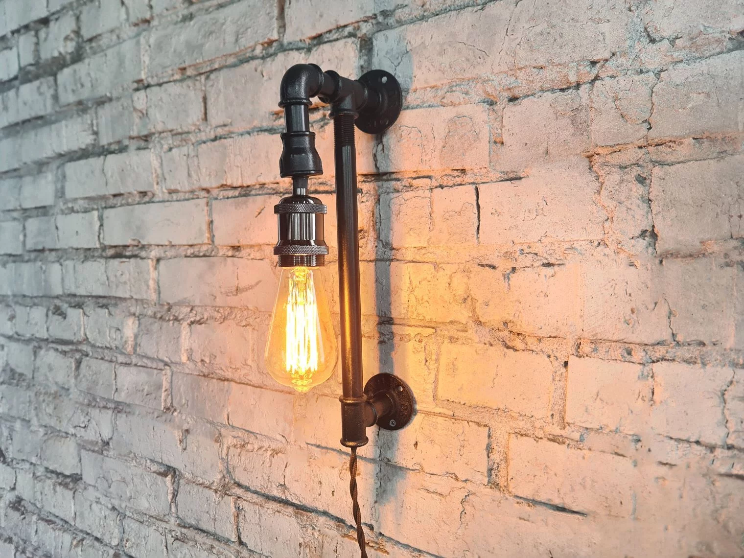 Бра настенный Лофт из труб бра настенный лофт из труб