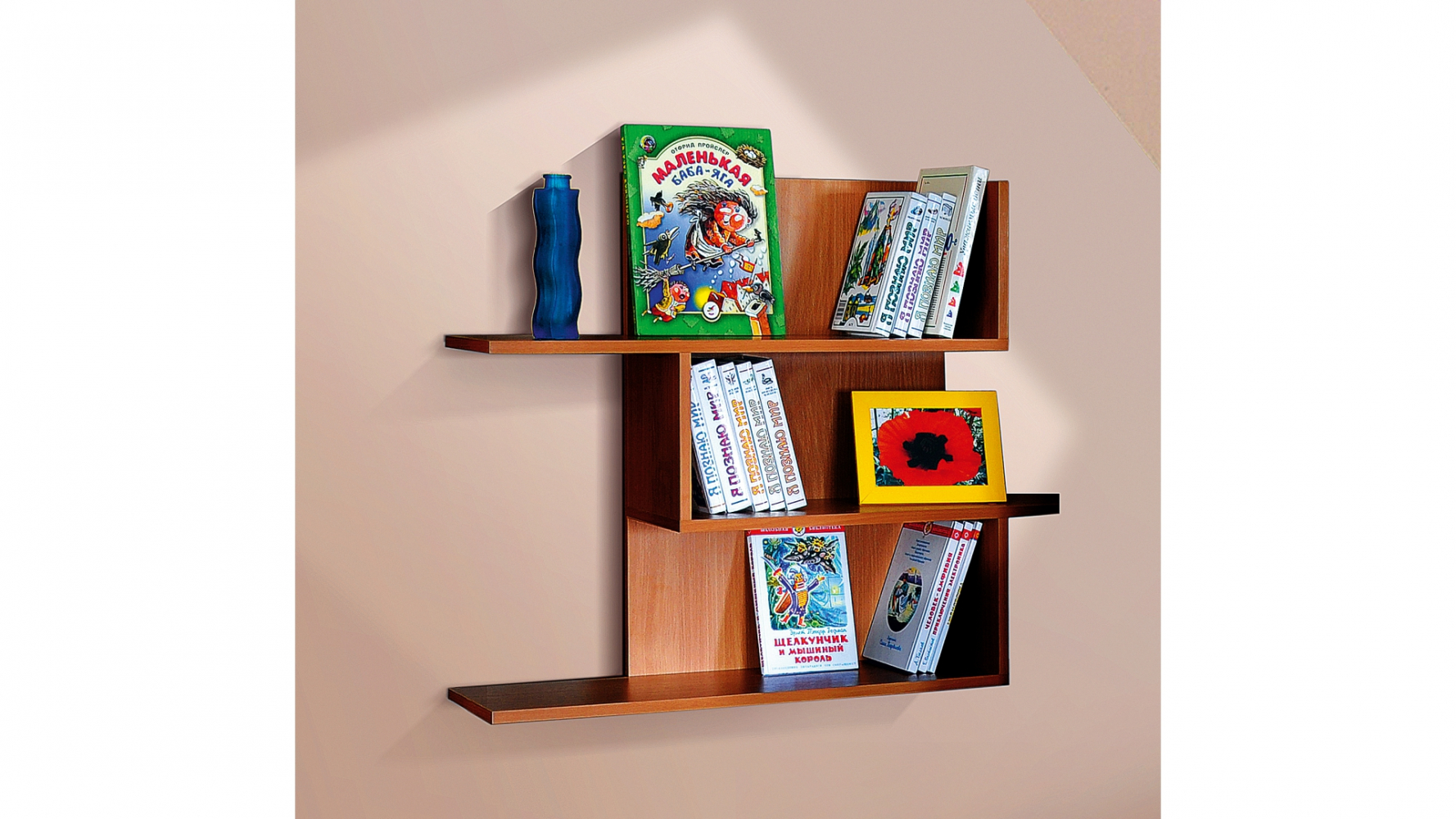 полка для книг 3