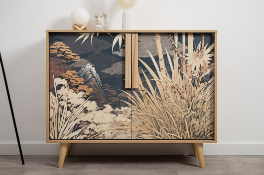 Комод Току 16.230.04 Гикори Рокфорд/Белый - купить за 16979.00 руб.