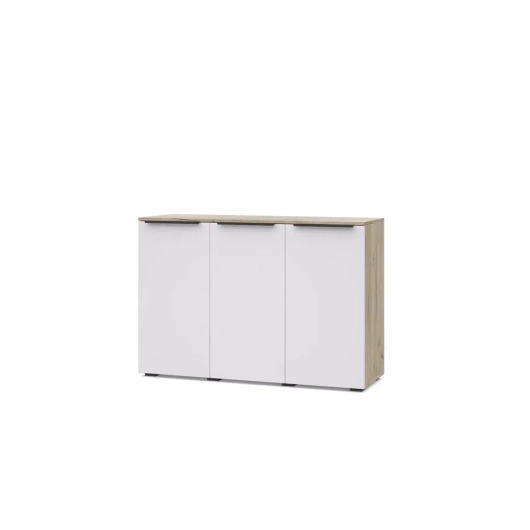 Тумба Харди Х83 Серый дуб/Белый - купить за 6742.00 руб.