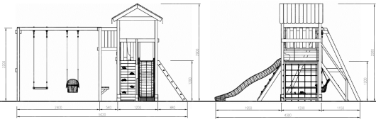 Детская площадка Савушка Мастер 2 - купить за 77300.00 руб.