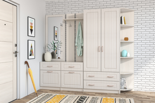 Прихожая Иннэс 6 МДФ (вариант 3) - купить за 41948.00 руб.