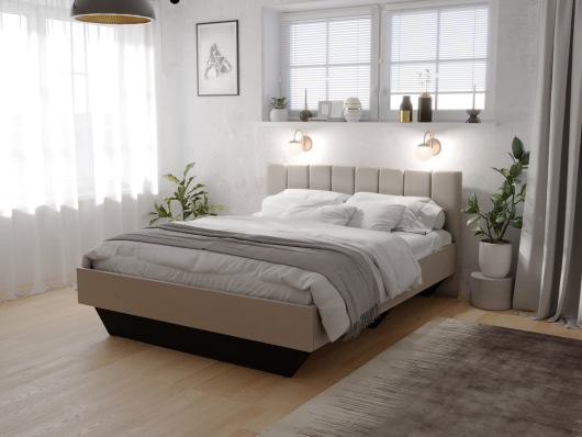 Кровать Морбидо кашемир - купить за 20697.00 руб.