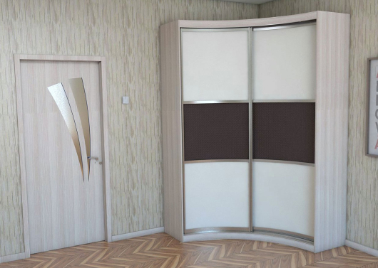 Радиусный шкаф-купе Радион - купить за 39100.00 руб.