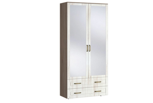 Шкаф 2-х створчатый с ящиками Афина - купить за 27581.00 руб.
