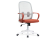Компьютерное кресло Bust gray / red / white - купить за 9820.00 руб.