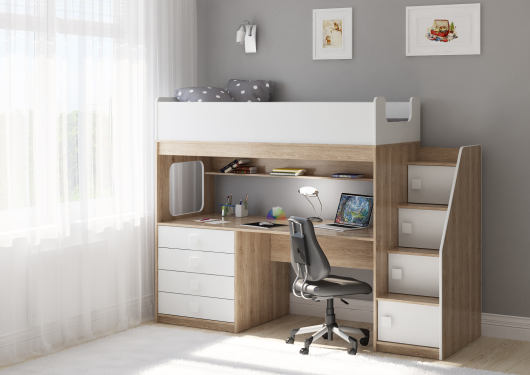 Кровать-чердак Легенда C605.3 - купить за 37900.00 руб.