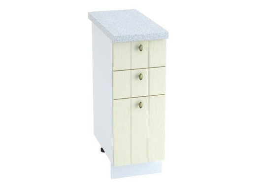 Стол с тремя ящиками №44 Прованс ШН3Я 300 - купить за 6800.00 руб.