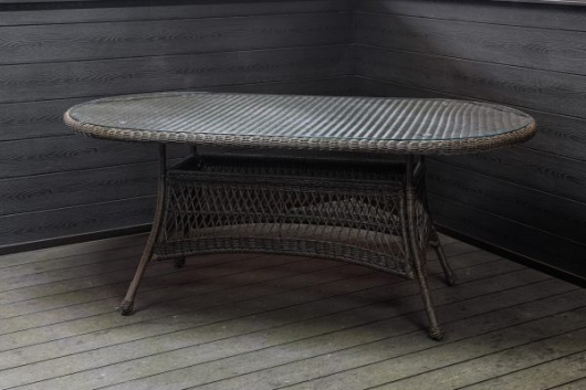 Стол овальный из ротанга МЭДИСОН «MADISON» арт.79903 - купить за 57000.00 руб.
