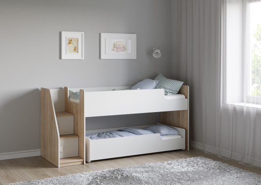 Двухъярусная кровать Легенда К402.41 - купить за 25300.00 руб.