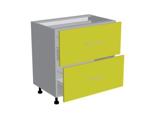 Стол с двумя ящиками Н80+Мет2 Базис - купить за 12996.00 руб.