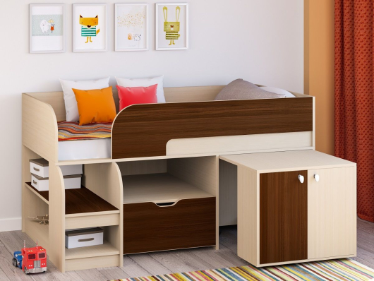 Кровать-чердак Астра 9 (вариант 9) - купить за 23650.00 руб.