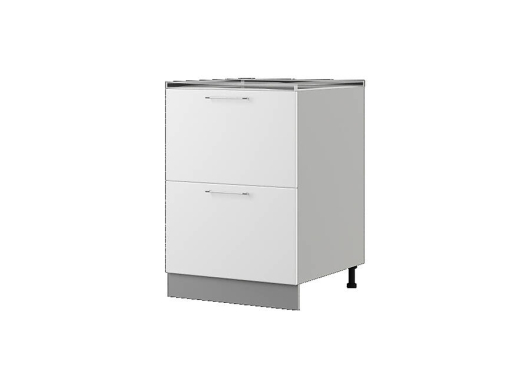 Шкаф нижний с двумя ящиками №66 Бруклин ШНГ2Я 600 - купить за 7897.00 руб.