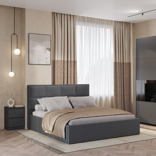 Кровать Линда Графит - купить за 27297.00 руб.