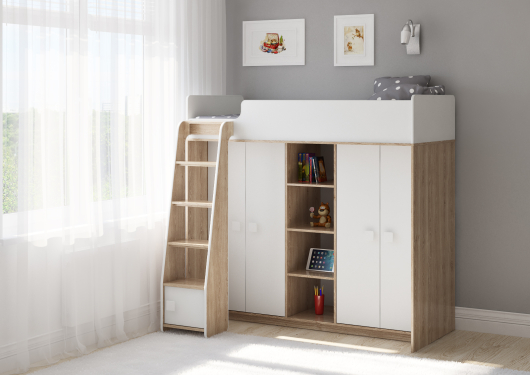 Кровать-чердак Легенда E601.1 - купить за 33290.00 руб.