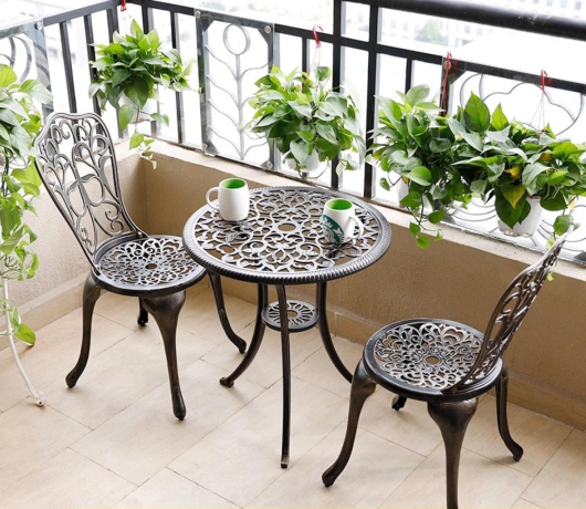 Кофейный комплект из алюминия Виктория - купить за 23850.00 руб.