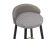Полубарный стул Kardial gray / black - купить за 7650.00 руб.