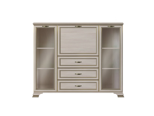 Шкаф-витрина низкий Сиена  - купить за 38990.00 руб.
