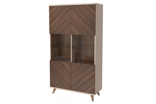 Шкаф со стеклом Хармони - купить за 24830.00 руб.