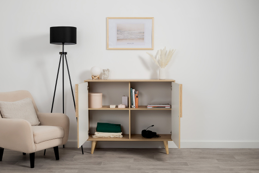 Комод Току 16.230.04 Гикори Рокфорд/Белый - купить за 16979.00 руб.