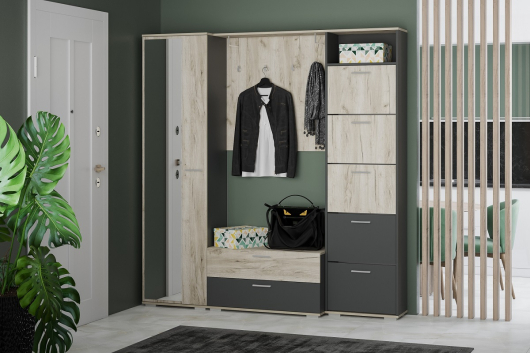 Прихожая Санти (комплектация 2) - купить за 38596.00 руб.