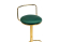 Полубарный стул Lusia green / gold - купить за 7170.00 руб.