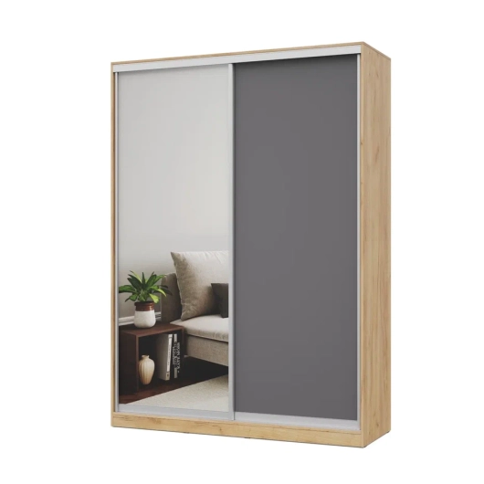 Шкаф-купе Роланд Р172 Золотой дуб/Графит - купить за 23561.00 руб.