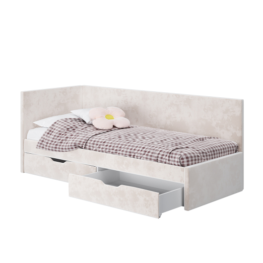 Кровать Лео КР-49 миндаль - купить за 23881.00 руб.