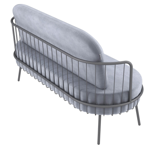 Комплект мебели SHT-DS286 стальной серый / каттара / графит муар - купить за 74835.00 руб.