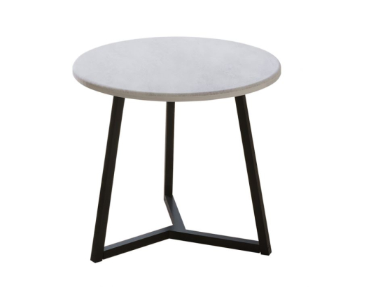 Стол журнальный СЖ-9 Бетон снежный - купить за 4037.00 руб.