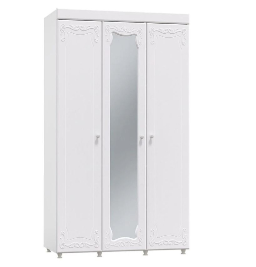 Шкаф трехдверный (560) Италия ИТ-54 с 1-м зеркалом - купить за 31164.00 руб.
