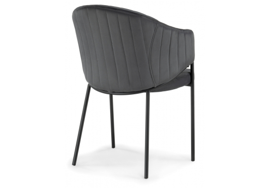 Стул Kortni dark grey / black - купить за 11790.00 руб.