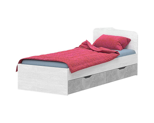 Кровать с ящиками Микс №15 - купить за 16942.00 руб.