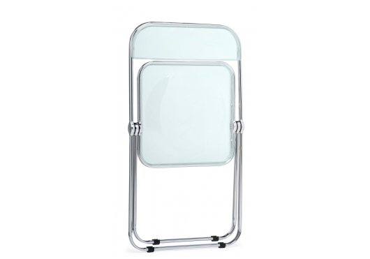 Пластиковый стул Fold складной clear gray-blue - купить за 5210.00 руб.