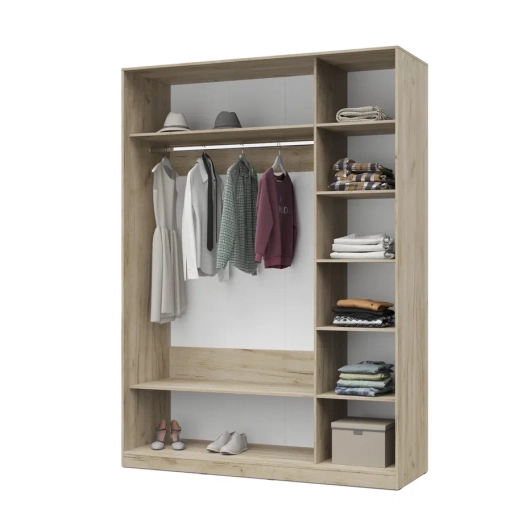 Шкаф-купе Роланд Р172 Серый дуб/Белый - купить за 23561.00 руб.