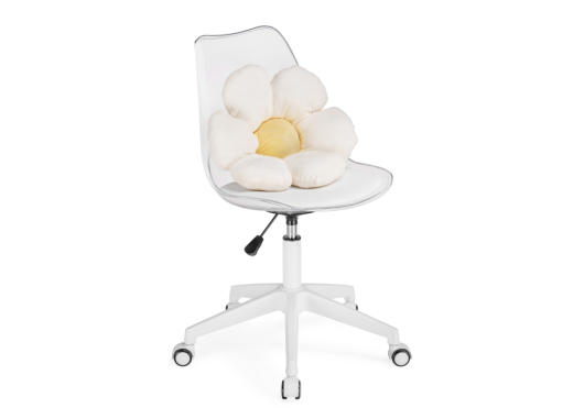 Компьютерное кресло Kolin с подушкой clear / white - купить за 6350.00 руб.
