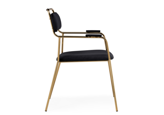 Кресло Aspen black / gold - купить за 7040.00 руб.
