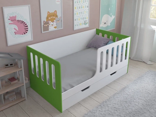 Кровать Астра 12 с ящиком - купить за 15400.00 руб.