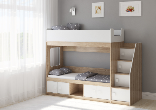 Двухъярусная кровать Легенда D605.3 - купить за 34970.00 руб.