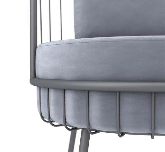 Комплект мебели SHT-DS286 стальной серый / каттара / графит муар - купить за 74835.00 руб.