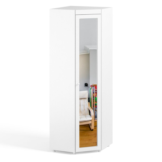 Шкаф угловой (410) Монако МН-66 с зеркалом - купить за 17527.00 руб.