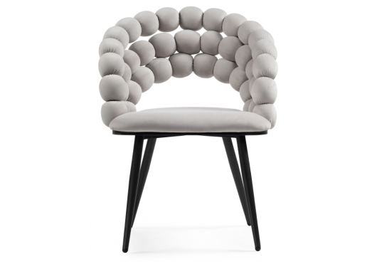 Стул на металлокаркасе Ball gray / black - купить за 15870.00 руб.
