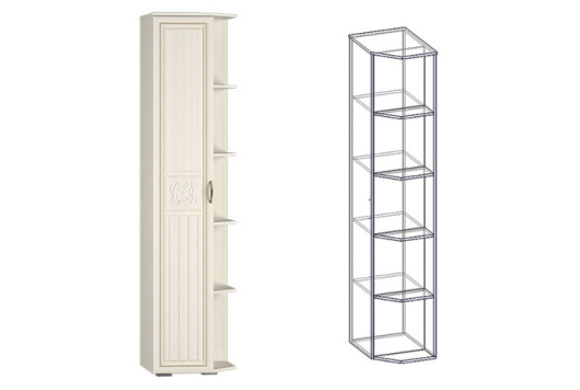Шкаф-стеллаж Виктория (540) - купить за 12799.00 руб.